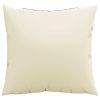 Throw Pillows 4 pcs Cream 15.7"x15.7" Fabric