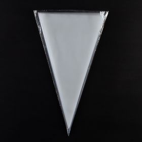 Decorating Triangle Bag Large And Medium Small Size Disposable Pe Plastic (Option: 14inch-7.5threads-50pcs)