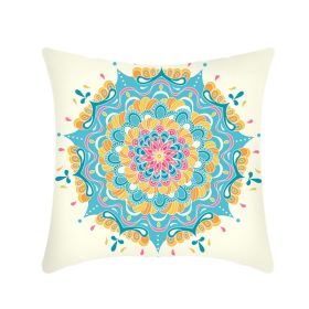 Mandala Ethnic Print Bolster (Option: Mtl 06p016-Single Surface With Core)