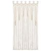 Boho Macrame Curtain for Window Doorway Room Divider Large Long Macrame Wall Hanging Bohemian Home Wedding Decor