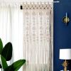 Boho Macrame Curtain for Window Doorway Room Divider Large Long Macrame Wall Hanging Bohemian Home Wedding Decor