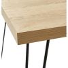 Hairpin Leg Square Side Table