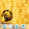 3m Usb Window Curtain Lights Remote Control 8 Modes Garland